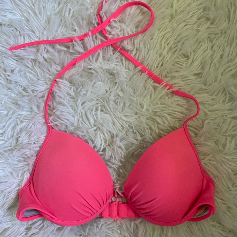 Victoria secret hot pink bathing suit top 💓